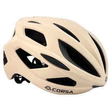 CORSA 自行車安全帽 S-375, 1個, 奶茶杏