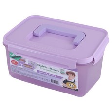 데비마이어 김치박스 라벤더퍼플, 4L, 1개