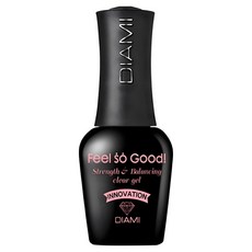 DIAMI Feel So Good 美甲底膠建構膠, 1個, 14ml, 透明