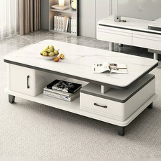 現代客廳桌 120 x 60 x 41cm CJ019310N1097V01, 白色