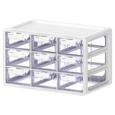 시스맥스 UP시스템 멀티박스 소형, 화이트, 9단