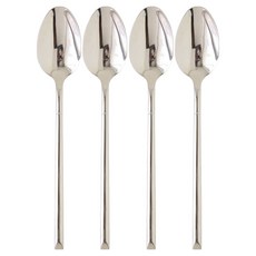 JUST HOME 騎士風格 304不鏽鋼餐匙 7007-04A, 4個, 銀色