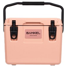 밤켈 모던 쿨러 15QT, 파스텔 핑크, 14.1L