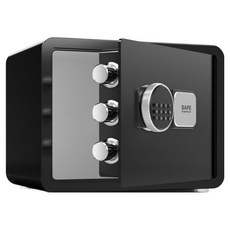 Loveldy 現代家用迷你保險箱 350 x 250 x 250 mm, 黑色