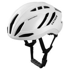 Bayasdeon Veiner Coolmax內襯 磁吸扣環 自行車安全帽 ZX22, 1個, 白色