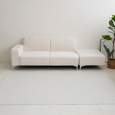 디팡 반려동물 미끄럼방지 러그매트, 시크 그레이, 1개