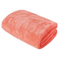 PURESTAR Duplex 吸水毛巾 大, 珊瑚橘, 1條