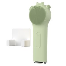 슈틸루스터 실리콘 브러시 무선 진동클렌저, ST-FC100, 올리브