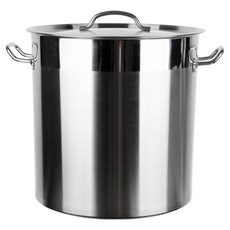 plala All-rounder電磁爐全不鏽鋼電磁爐衛生容器 20G L, 銀色, 1個, 44cm