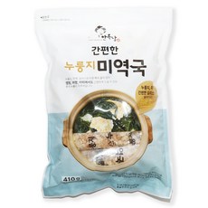 안옥남 누룽지 미역국, 1개, 410g