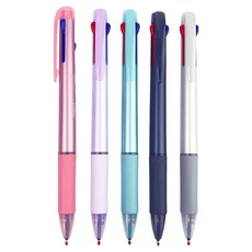 TEMPO 節奏牌 三色中性筆 0.5mm, 紅色 + 藍色 + 黑色, 1組