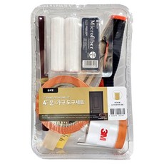 던에드워드 인테리어 페인트 DIY 도구 세트 문 가구 NEW4DOORSET, 1세트