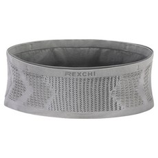 REXCHI 雷奇 素色跑步腰包, 1個, 灰色