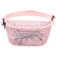 D.FAVE 網眼跑步腰帶 臀包, 1個, 粉紅色