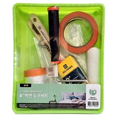 던에드워드 인테리어 페인트 DIY 도구 세트 벽면 NEW6WALLSET, 1세트