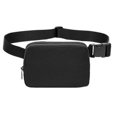 D'fave 旅行休閒腰包臀包, 1個, 2215 黑色