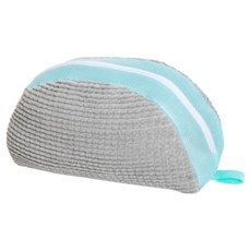 lurluhome 特大號半月形運動鞋洗衣袋, 灰色, 1個