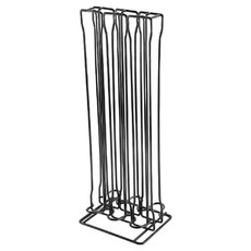 OASISWJ 綠洲五金雀巢咖啡膠囊收納架 可收納60顆, 1個, 黑色