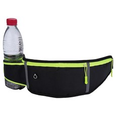 디페이브 스포츠 레저 허리 힙색 C, 블랙, 1개