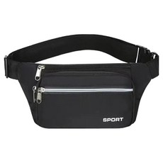 D.FAVE Edge 跑步腰帶 臀包, 黑色, 1個