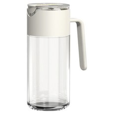 Couselect 重力感應自動開合油壺 防漏控油瓶 白色, 550ml, 1個