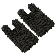 아리코 요술 주름 장바구니, 2개, 블랙