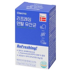 오바이오틱 덴탈 유산균 리프레싱, 14회분, 1개