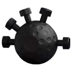 손가락 악력기 전완근 강화 운동기구, 블랙, 1개