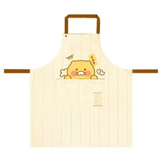 춘식이 전신형 앞치마, 베이지, 1개