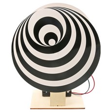 넥트론 물리 과학실험 DIY 키트 시각 착시 회전판 140 x 90 x 185 mm, 1개