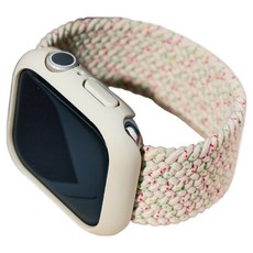 Womans 9999 Apple Watch 相容 編織單圈錶環 織物錶帶 錶帶 XS, 1個, 混合