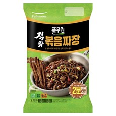 풀무원 직화 볶음 짜장 2인분 512.8g, 1개