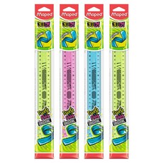 마패드 구부러지는 자 트위스트 플렉스 30cm, 랜덤발송, 4개