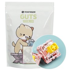 MONSTARGEAR FEKER 水黃線性軸 100入, 單一商品, 混和色, 製造商軸