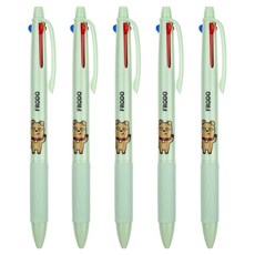 카카오프렌즈 3색 볼펜 0.7mm, 5개, 프로도
