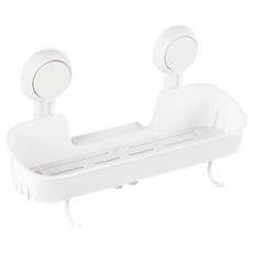 TAILI 太力 真空吸盤廚房調味料架 AW633, 1個, 白色