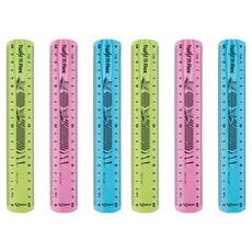 마패드 구부러지는 자 트위스트 플렉스 20cm, 6개, 랜덤발송