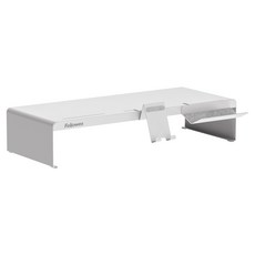 펠로우즈 메탈 모니터 받침대, White, 1개