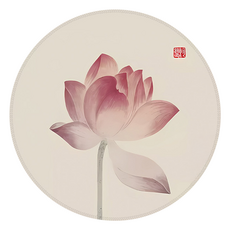 다온 實用滑鼠墊 220 x 220 x 3 mm, 1個, TYPE 2