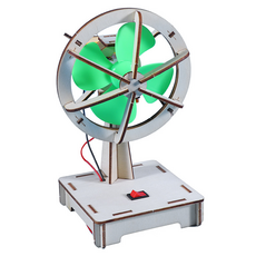 넥트론 물리 과학실험 DIY 키트 회전 선풍기 300 x 200 x 100 mm, 1개