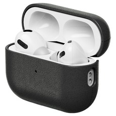 NUART 現代皮革保護殼, AirPods Pro 3, 黑色