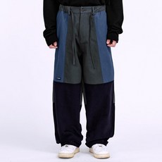 AJOBYAJO 男性 Triixed 棉質長褲 AJ234PT001