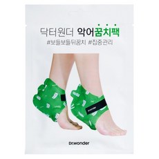 Dr. Wonder 後腳跟去角質足膜, 1個, 1個裝, 9g