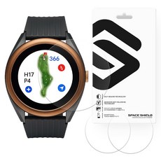 스페이스쉴드 아머 플렉스 9H 풀커버 스마트워치 강화유리필름 3p 세트, Clear, 1개