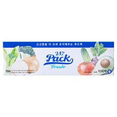 247 Pack新鮮優質夾鏈袋, 10片, 1個