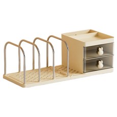 맙소샵 래빗 데스크탑 다용도 정리수납 보관함 BRP1188, 버터서랍, 1개