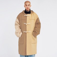 아조바이아조 Oversized Wool Mixed Duffle Coat AJ234OT008