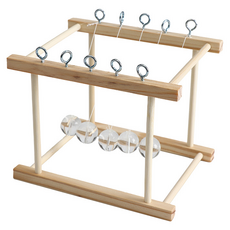 넥트론 물리 과학실험 DIY 키트 뉴턴 진자 300 x 200 x 100 mm, 1개