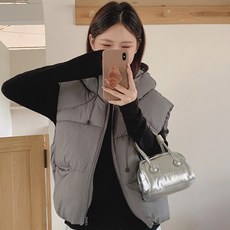 Awesomeful 女款 Jaffin 鋪棉連帽背心 A25FV081913