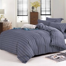 Margaery 涼感紗涼被 台灣製 C141-4, 灰橫條